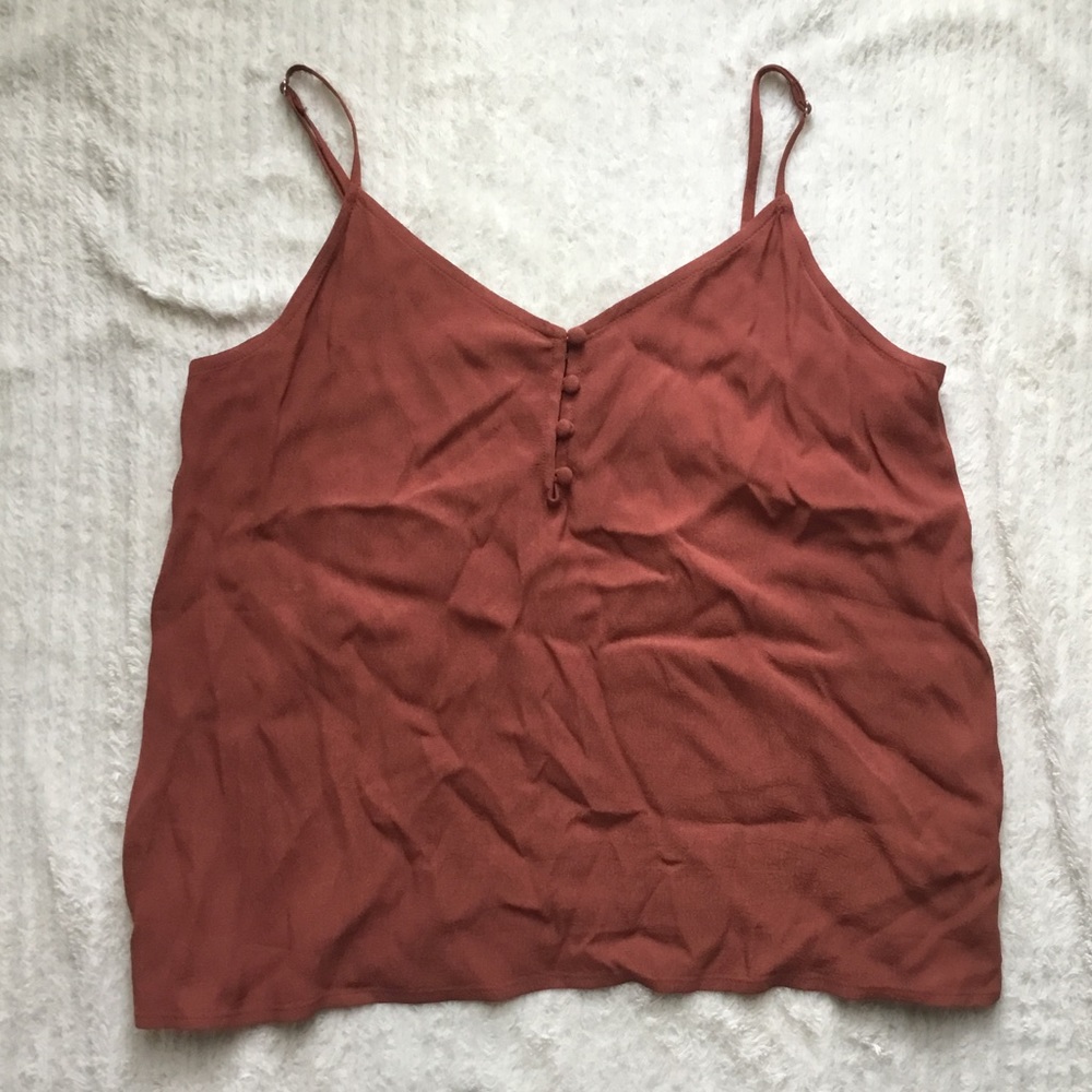 Forever 21 // cute rust tank! 🦋